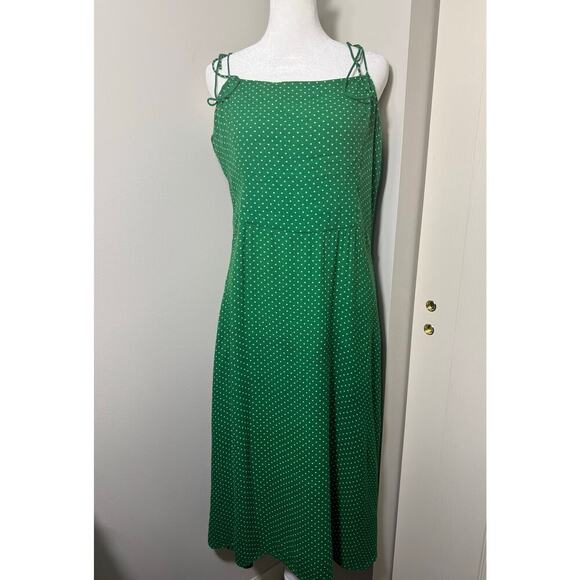 Reformation Peach Dress Veritas Green Size 12 - Picture 3 of 11